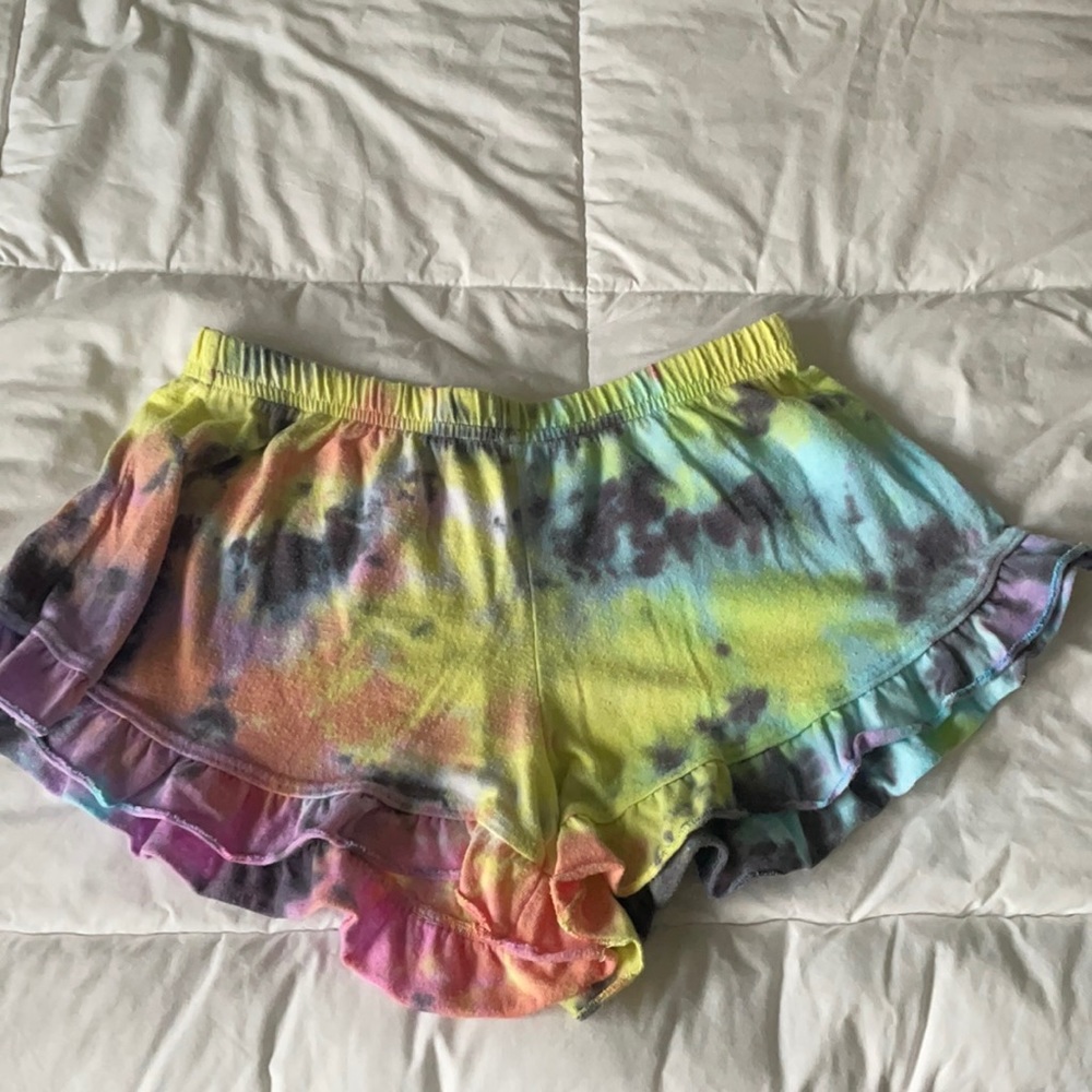 Chic2Chic Girls Tie Die Shorts